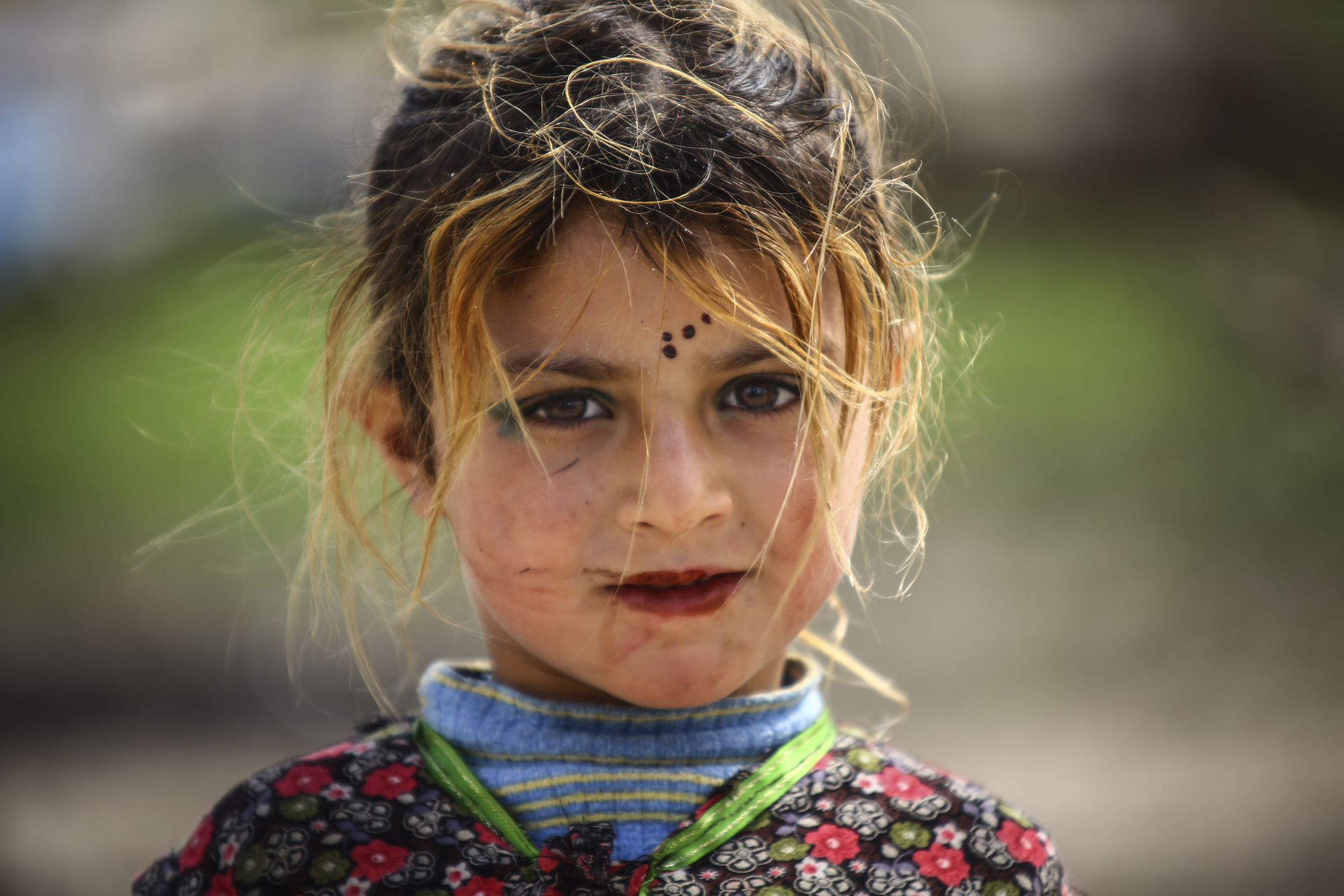 little girl in refugee camp - syria, refugees, children, chilhood, helpless
